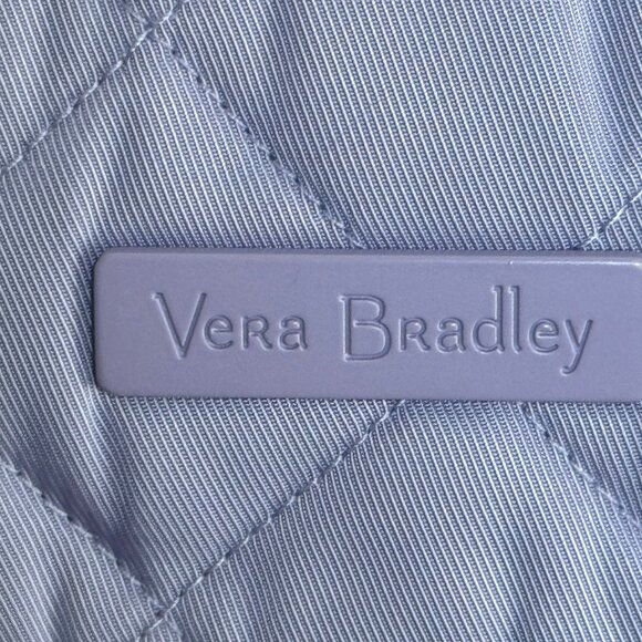 Vera Bradlley Triple Zip Hipster in Performance Twill Lavender Sky - Picture 9 of 11